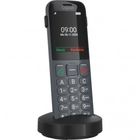 Gigaset COMFORT 600 SIM, tumehõbedane