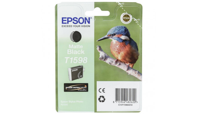 Epson ink cartridge T 159 T 1598, matte black