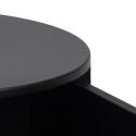 Öökapp POLO D40xH51cm, must, MDF, metall