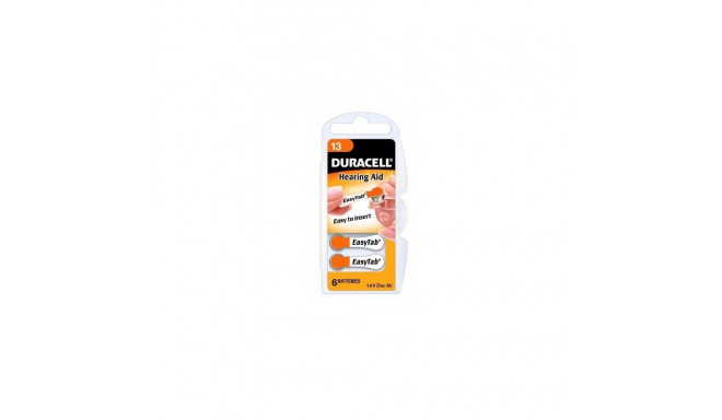 Duracell A13/DA13/ZL13 | Zinc air cells | 6 pc(s)
