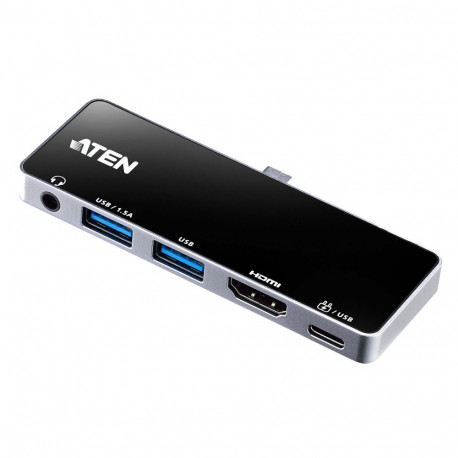 Aten UH3238 USB-C reisidokk toiteedastusega