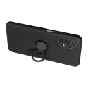 SILICONE RING case for SAMSUNG A37 5G black