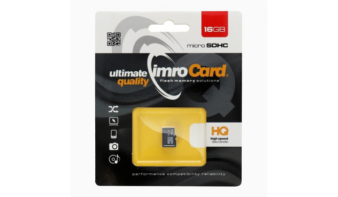 IMRO mälukaart microSDHC 16GB