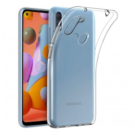 Case for Samsung A11 Back Case Ultra Slim 0,5 mm transparent