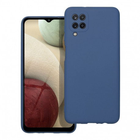 Case for Samsung A12 Silicone blue