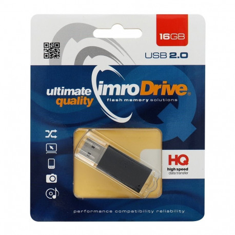 IMRO pendrive BLACK 16GB USB2.0