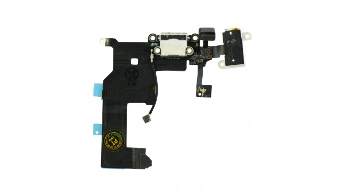 Dock Connector Flex Cable for iPhone 5 white