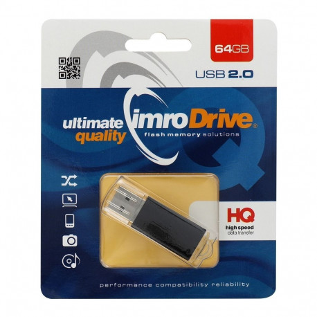 IMRO pendrive BLACK 64GB USB2.0