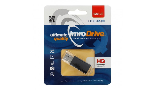 IMRO pendrive BLACK 64GB USB2.0