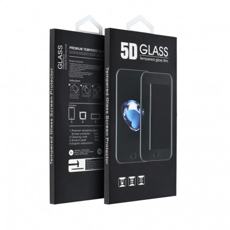 5D Full Glue Tempered Glass - for iPhone 13 / 16e / 17e (SE 4 2025) (MATTE) black