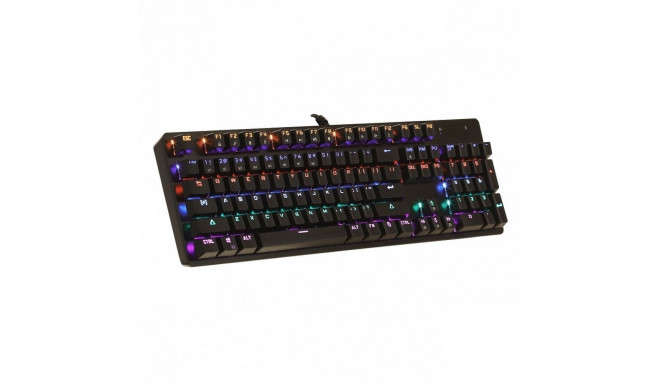ART wire mechanical keyboard USB A QWERTY LED AK-51 black
