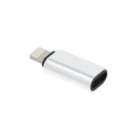 Adapter Type C (female) to Lightning (male) silver