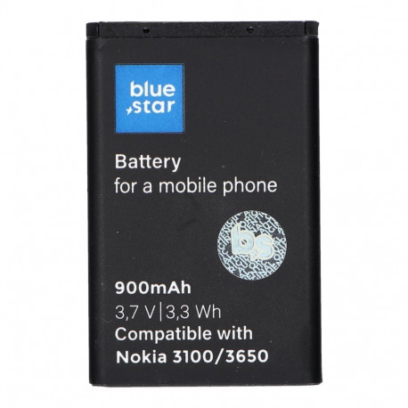 Battery for Nokia 3100 / 3650 / 6230 / 3110 Classic 900 mAh Blue Star