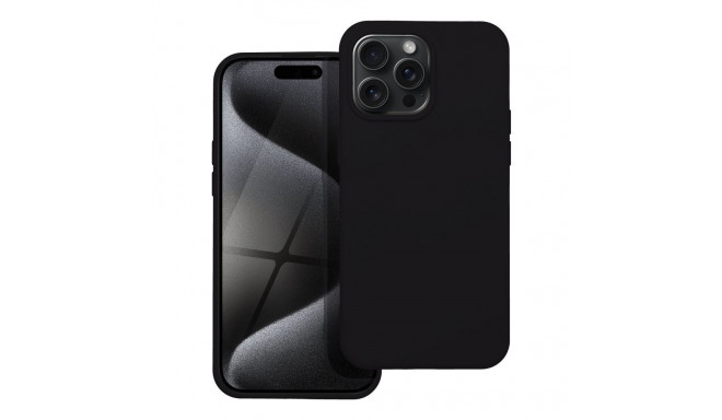Case for iPhone 15 PRO MAX Silicone black