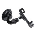 Car holder for windshield / dashboard / headrest (tablets 7" - 10") black