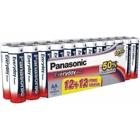 Panasonic Everyday Power батарейки LR6EPS/12+12