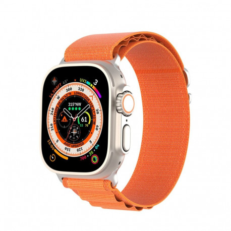 DUX DUCIS strap GS nylon for Apple Watch 42 / 44 / 45 / 49 mm orange
