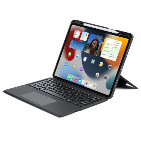 DUX DUCIS case DK foldable with Wireless Keyboard for iPad Air 13 (2024)/Pro 12.9 (2020/2021/2022) b