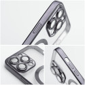 Case for iPhone 12 PRO MAX Electro Mag Cover compatible with MagSafe black