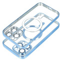 Case for iPhone 12 PRO MAX Electro Mag Cover compatible with MagSafe blue