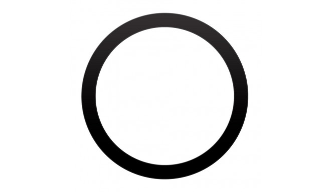 Universal round plate / magnet ring compatible with MagSafe black
