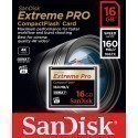 Sandisk memory card CF 16GB ExtremePro 160MB/s