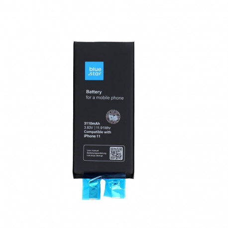 Battery without BMS for iPhone 11 3110 mAh Blue Star HQ