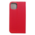 SMART CASE Book for IPHONE 15 Plus red