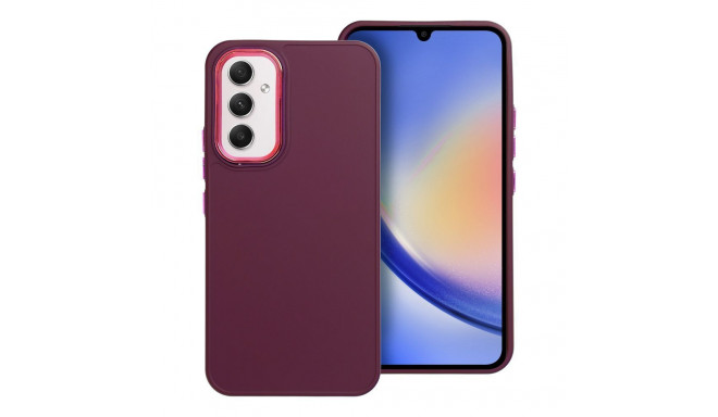 Case for Samsung A54 5G Frame purple