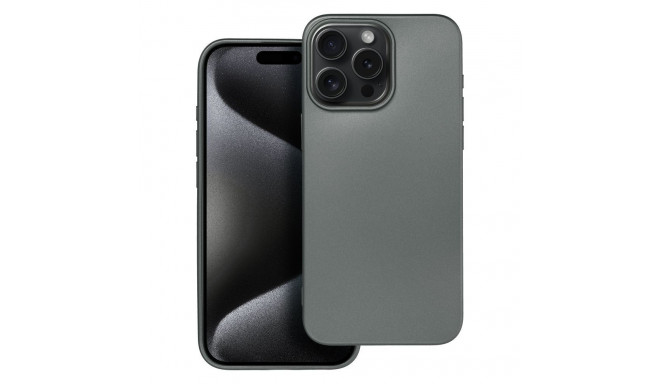 Case for iPhone 15 PRO MAX Metallic gray