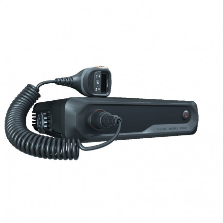 HM655LG BT mobile radio 400-470 MHz, low power 5-25W, RSM (SM25A1), GPS, BT, DMR Tier II & analogue 