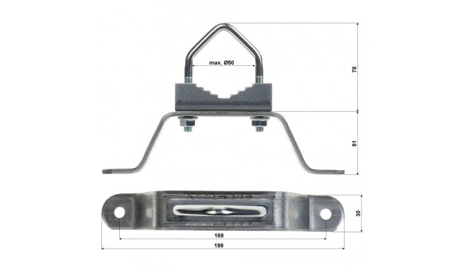 WALL BRACKET OMM-50L6