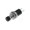 PS-02 switch, push-button, SPST-NC contacts