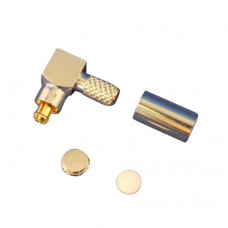 MC-Card male plug R/A RG174