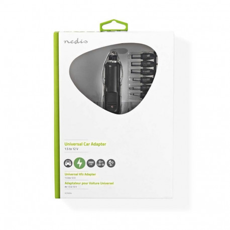 Nedis DCPA004 universaalne autolaadija 12/24V>1,5-12V