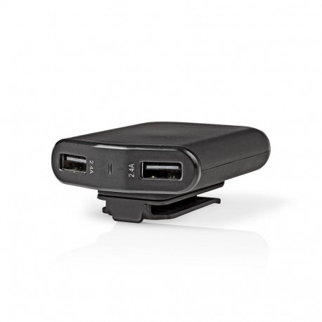 Nedis Car Charger 4-Outputs 9.6 A USB Black
