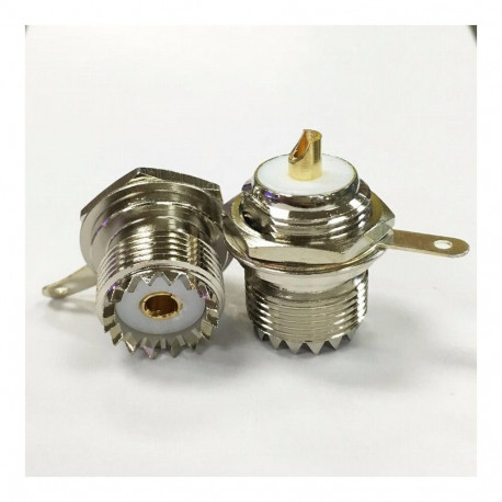 UHF emane pistik paneelile SO239 mutter