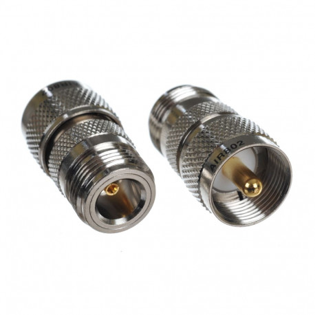 UHF-N plug-jack adaptor