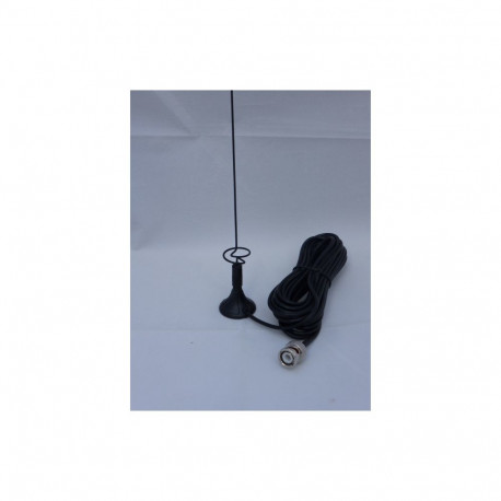 Magnum MINISCAN V1 minimagnetantenn 50cm, RX 0.5 - 2000 MHz, TX 2M/70CM, kaabel 495 RG174