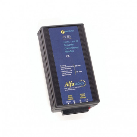 Alfatronix PV 18s 24>12V impuls pingemuundur 18A