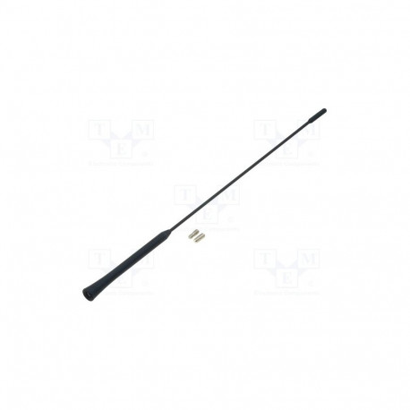 Antenna mast;0.35m;M5,M6;inside;general purpose;Colour:black