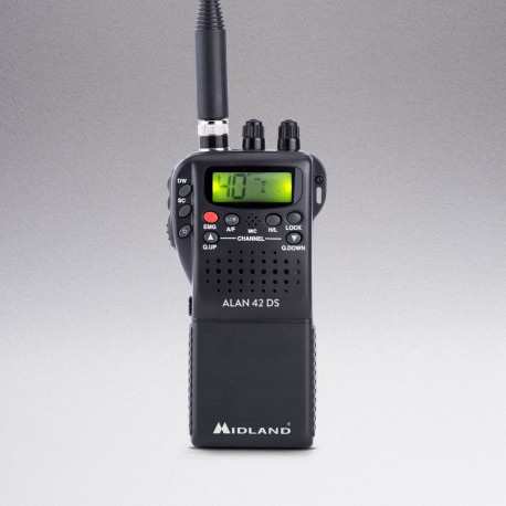 Midland ALAN 42DS handheld transceiver CB 27MHz