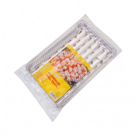 Elise alumiiniumist grillalused 340x230x20 mm, 4 tk