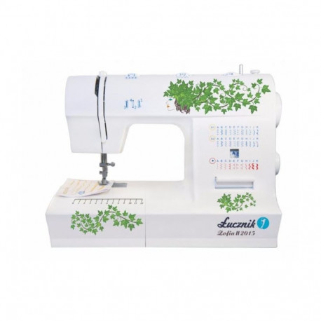 The Łucznik Zofia II 2015 is a popular mechanical sewing machine produced by the Po