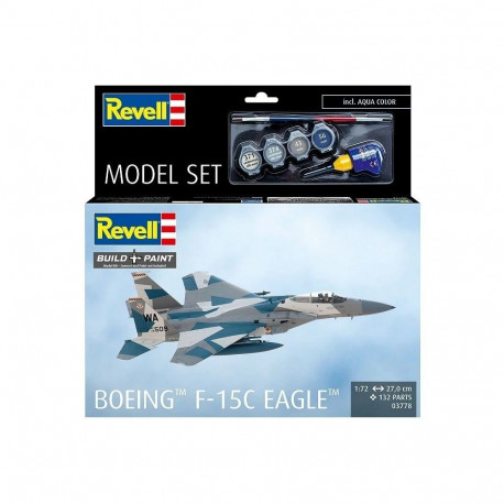 Plastic model Boeing F15C Eagle 1:72 set