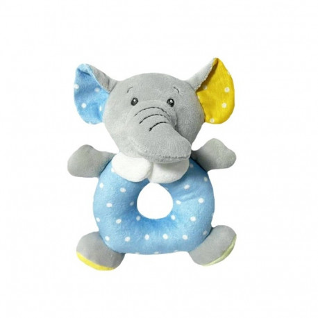 Rattle Elephant 18 cm colorful