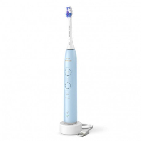 Electric Toothbrush - Philips Series 6100 HX7406/01 Rechargeable, 62,000 movements/min, White