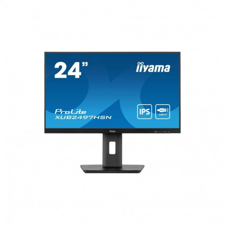 Monitor iiyama ProLite XUB2497HSN-B2 24" IPS USB-C Dock
