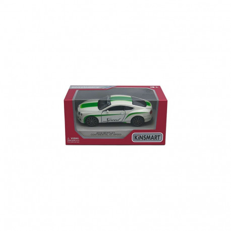 KINSMART Metallist auto Bentley Continental GT Speed 2012, skaala 1:38