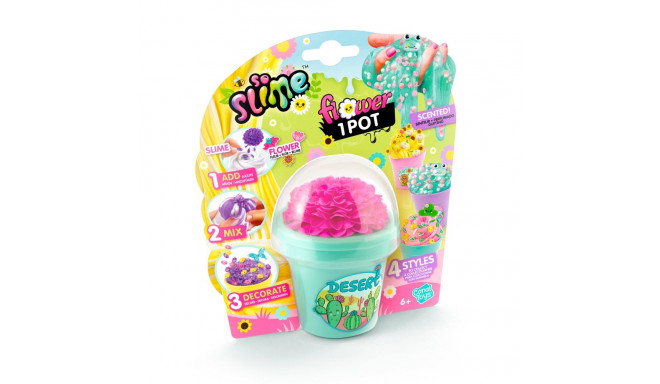 SO SLIME slime preparing set Flower pot